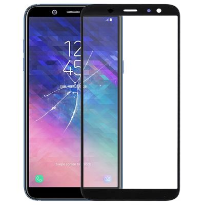 สำหรับ A6 Samsung Galaxy (2018) /เลนส์กระจกด้านนอกหน้าจอด้านหน้า A600พร้อมกาวใส OCA [ห้างสรรพสินค้า Hua Jia Kang]