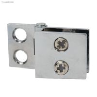 ■▽ Glass Door Hinges Shower Glass Door Hinge Bathroom Accessories No-hole Glass Door Hinges For Display Cabinet Hinges