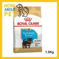 ส่งฟรีทุกรายการ อาหารลูกสุนัข Royal Canin Yorkshire Terrier Puppy พันธุ์ยอร์คไชร์ เทอร์เรีย อายุต่ำกว่า 10 เดือน 1.5กก. (1ถุง)Puppy Food