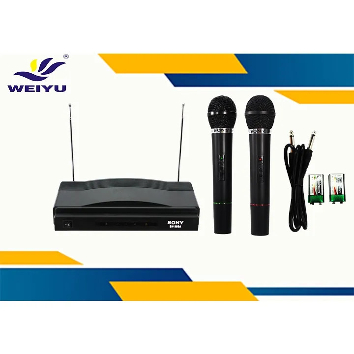 SONY SN368A Professional Dual Wireless Microphone (Black) Lazada PH