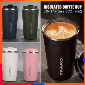 380ml 510ml Stainless Steel Coffee Cup Thermal Mug Garrafa