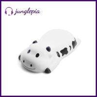 JUNGLEPIA แผ่นรองเมาส์น่ารักที่วางข้อมือวัวขนาดเล็กเหมาะกับสรีระคอมพิวเตอร์ในสำนักงาน