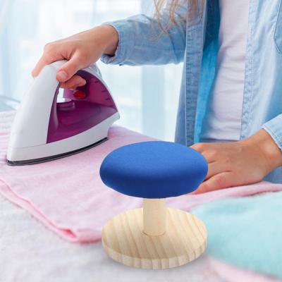 【2023】Mini Round Ironing Stool Portable Ironing Pad for Home Clothes Flat Coated Thicken Padding Heat Resistant