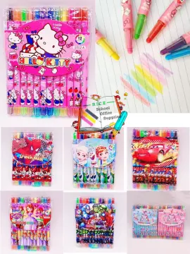 Hello Kitty Colorful Graffiti 16 Colors Twist Up Crayons Set – Hello  Discount Store