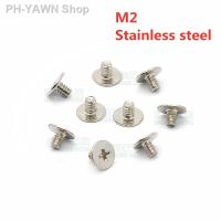 100pcs/lot Stainless steel phillips thin head screw M2x2/3/4/5/6/8