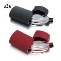 2022 Folding Reading Glasses With Case Men Women Telescopic Rotation Presbyopia Eyeglasses Includes Glasses Case 1.0 4.0