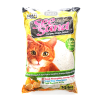 Pet8 Sea Sand ทรายแมว กลิ่นเลมอน (เขียว) 2x10 L