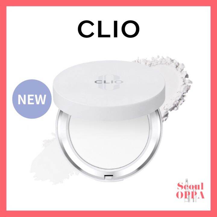 [CLIO] Stay Perfect Finish Pact 8g No Sebum Fixing Powder Pact Oil