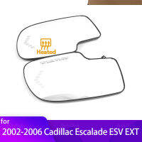 ซ้ายและขวากระจกมองหลังกระจกมองหลังภายนอกมุมกว้างสำหรับ Cadillac Escalade EXT ESV 2002-2006อุปกรณ์เสริม