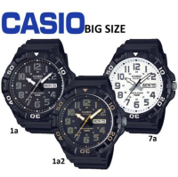 CASIO นาฬิกาข้อมือสปอร์ตแบบอะนาล็อกสำหรับผู้ชาย,นาฬิกาอนาล็อกสำหรับผู้ชาย MRW-210H ประกันศูนย์ casio 1 ปี