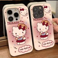 เคสโทรศัพท์มือถือ แบบนิ่ม ลายแมวน่ารัก กันกระแทก สําหรับ Iphone 1113plus max 7 14pro 8 12 2RSA