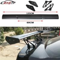 【JH】 Car modification parts aluminum alloy single-layer perforated rear wing sedan universal spoiler 135cm fixed