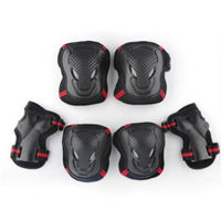 6pcsSet Adjustable Knee Elbow Wrist Protective Pads Elbow Support Knee Pads For Outdoor Skating Roller Equip