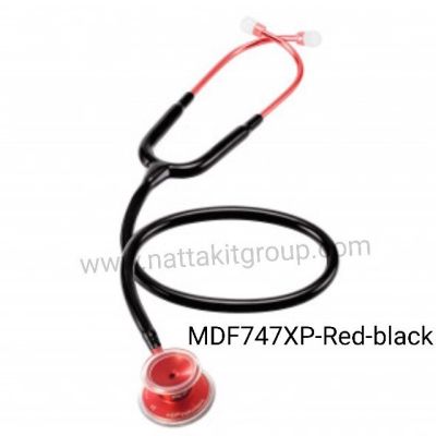 MDF หูฟังทางการแพทย์ Stethoscope Acoustica - MDF747XP#R11 (Red-Black)