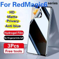 ♕✻ RedMagic6Pro Matte Screen Protector For Nubia Red Magic 6SPro Privacy Hydrogel Film RedMagic6s Antipeeping Full Coverage HD Soft