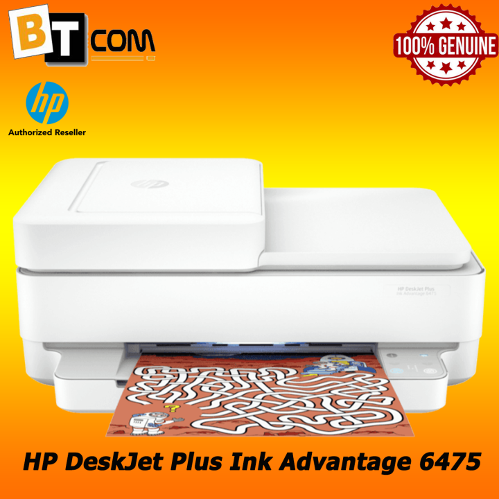Hp Deskjet Plus Ink Advantage 6475 All In One Printer 5sd78b Lazada 0497