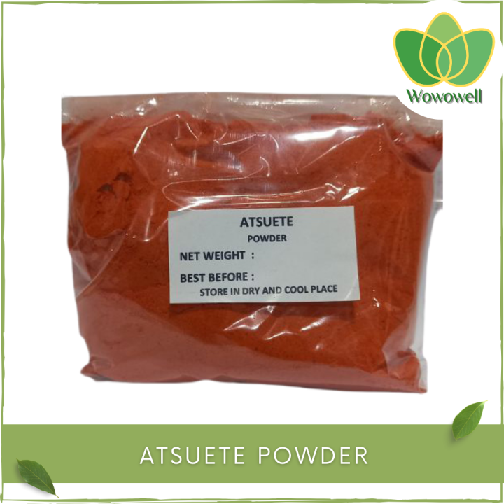 Atsuete Powder Annatto Powder For Food Coloring And Aroma Available In 250 Grams 500 Grams