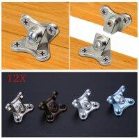 12 Pieces Assembled Corner Brackets Code Right Angle L Shape Bracket Support Connector Holder Combined Type Furniture Reinforced