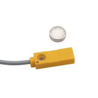 Square Magnetic Proximity Switch Normally Open NPN Hall Sensor Induction Magnet PNP Remote Nonpolar Micro Sensor