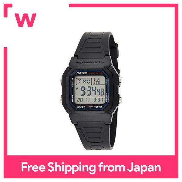 CASIO watch W-800H-1A men's overseas model [reimported goods]. | Lazada PH