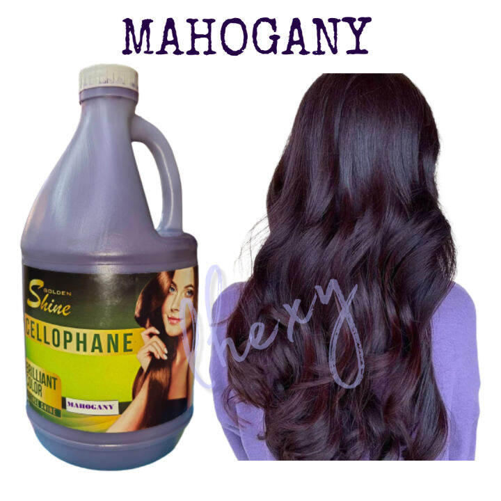 GS CELLOPHANE HAIR TREATMENT COLOR MAHOGANY HALF GALLON Lazada PH