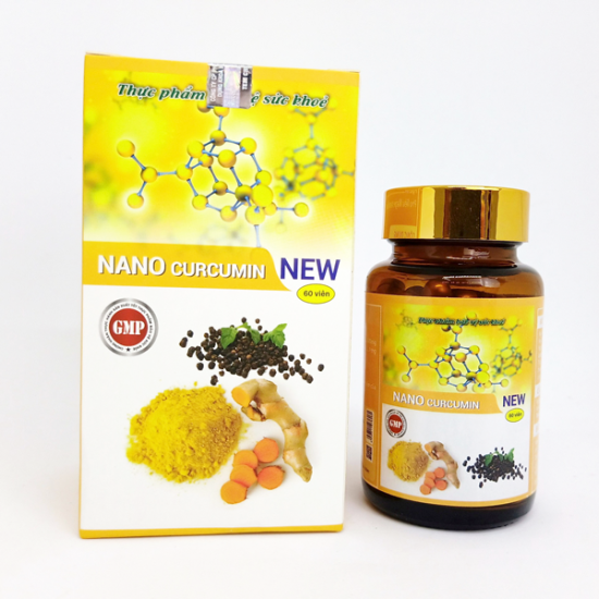 Tinh bột nghệ nano curcumin new - hộp 60 viên - ảnh sản phẩm 1