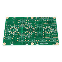 หลอด E834 Phono เครื่องขยายเสียง PCB คณะกรรมการที่ว่างเปล่า MM เครื่องขยายเสียง Phono ดูที่วงจร EAR834