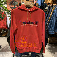 Timberlands ฤดูใบไม้ร่วง/ฤดูหนาวเสื้อสเวตเตอร์สวมหัวพิมพ์ลายลำลองแบบคลาสสิกสำหรับผู้ชาย A2EZX