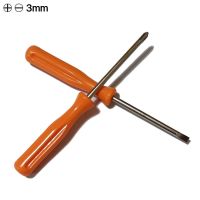 【CW】 (2pcs/ pack) 3mm Flat Screwdriver Phillips Slotted Repair 3.0mm mini Screwdrivers Hand Screw Driver