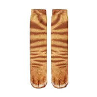 New Fashion Animal Soles Tiger Skull Bones Socks Men Women Makeup Party Novelty Cotton Socks Harajuku Kawaii High Ankle Sock