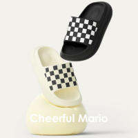 รองเท้าแตะเด็ก Checker hipster น้ำหนักเบา ใส่สบาย ทรงอุ้มเท้าดีมาก นิ่ม ใส่สบาย(SHOES54)