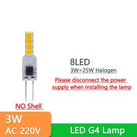 โคมไฟสปอตไลท์ Led G4 3W 5W หลอดแอลอีดีเล็ก220V โคมไฟ Led G9โคมไฟ Smd2835 Dc 12V อะไหล่โคมไฟฮาโลเจนคุณภาพสูง