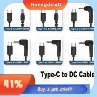 HONEYDEWD Pd 65W สาย USB Type C เป็น DC กล้องถ่ายรูปสำหรับกล้อง ปลั๊ก5.5X2.5mm สายชาร์จไฟ มืออาชีพอย่างมืออาชีพ เราเตอร์ สายพาวเวอร์ซัพพลาย ของใช้ในครัวเรือน