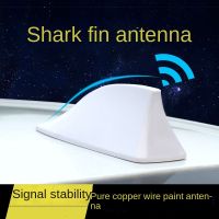 Car Decoration Shark Fin Antenna with Special Antenna for Signal Radio Roof Tail Antenna Modification Free Punch Car Accessories