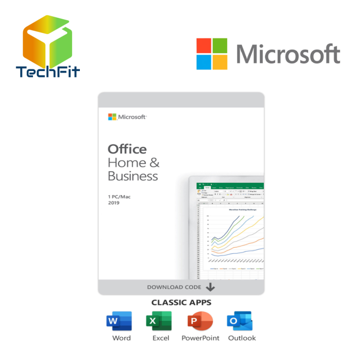 Microsoft Office Home & Business 2019 1PC/Mac (Permanent License) | Lazada