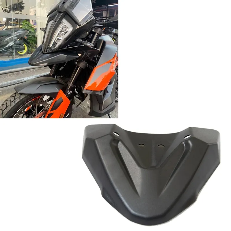 Motorcycle Front Fender Mudguard Beak Cowl Guard Extension Wheel