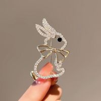 【YF】 Brooches Hollow Out Design Rhinestone Brooch Pins Jewelry Wedding Gifts