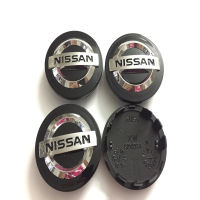 4pcsset 545860MM Car Wheel Center Cover Hub Caps Badge Emblem Decal For Nissan Qashqai Tiida Almera Altima Teana X-Trail