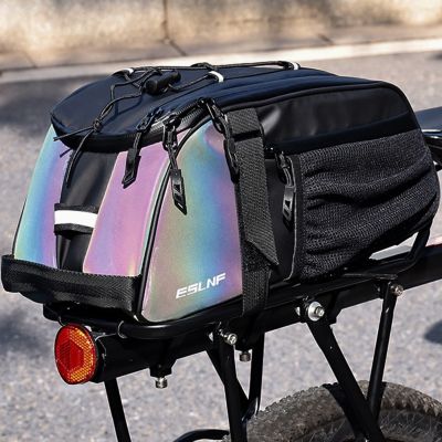【hot】✾✉❁  Cycling Rear Large Capacity MTB Road Panniers Multifunctional Outdoor Handbag