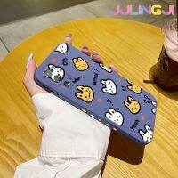 Jjlingji เคสปลอกสำหรับ Samsung โน๊ต20อัลตร้าเคสโทรศัพท์บางดีไซน์ใหม่ลายกระต่ายน่ารักลายการ์ตูนเคสป้องกันขอบสี่เหลี่ยมกรอบปลอกซิลิโคนเคสกันกระแทก