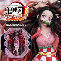 Figure ฟิกเกอร์ Gravity Studio Art จากการ์ตูนเรื่อง Demon Slayer Kimetsu no Yaiba ดาบพิฆาตอสูร Nezuko Kamado เนซูโกะ คามาโดะ 1/6 สูง 33 cm Decoration Frame Ver Anime Hobby โมเดล ตุ๊กตา อนิเมะ การ์ตูน มังงะ ของขวัญ Doll manga Model New Collection Gift