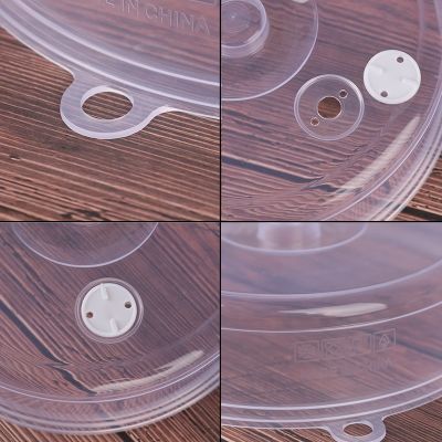 Limited time discounts New 1Pcs Plastic Microwave Food Cover Clear Lid Safe Vent Kitchen Tools Home Accessories