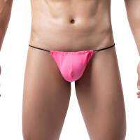 Men Sexy Bulge Pouch G-String Bikini Panties T-Back Briefs Porn Underpants Backless Thong Penis Big Convex