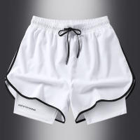 American Shorts Mens And Womens Same Style Ice Silk Quick-Drying Anti-Exposure Lining Basketball Sports Running Workout Training Shorts