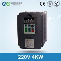 4KW AC220V อินเวอร์เตอร์ความถี่400HZ VFD ความถี่ตัวแปร