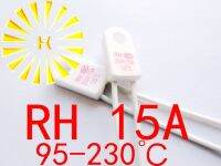 RH 15A 95/115/125/135/150/230 degree Thermal Cutoff Fuse For Water Dispenser Electric Heater Electricity oil heater x 100PCS Electrical Circuitry Part