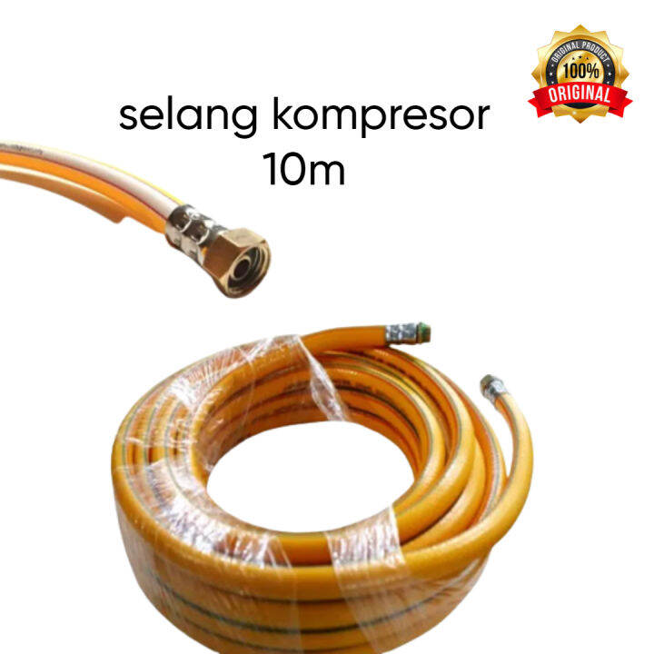 Cod Selang Angin Kompresor 10 Meter Paling Awet Top Compressor Spray Hose 10m Hose High Presure