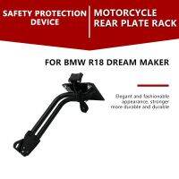 ตัวยึดซองเก็บใบขับขี่หมายเลขรถจักรยานยนต์สำหรับ BMW R18 DREAM MAKER ชั้นจานหายากที่ติดท้ายตัวกำจัดบังโคลนรถคุณภาพสูงสีดำ