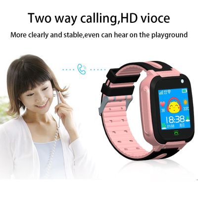 นาฬิกาเด็ก นาฬิกากันน้ำ นาฬิกาข้อมือ นาฬิกาสมาร์ท Kids SmartWatch Phone Watch รองรับซิมการ์ด LBS SOS