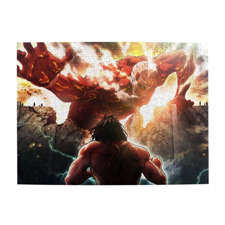 colossal-titan-vs-eren-titan-attack-on-titan-wooden-jigsaw-puzzle-500-pieces-educational-toy-painting-art-decor-decompression-toys-500pcs